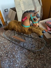 Cavalluccio a dondolo vintage, da collezione:   