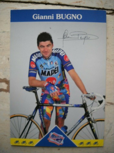 Cartolina promo ciclismo - cartolina, mapei