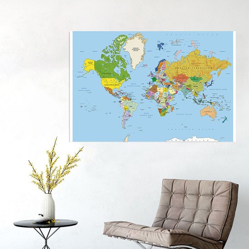 Mappa del mondo - del, gigante