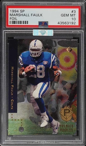1994 marshall faulk 3 - sp,
