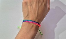 Braccialetto artigianale macramè