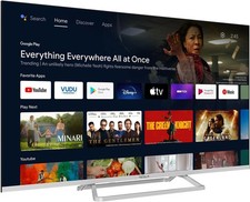 TV 43" TESLA 43S635SFS SERIE 6 FULL HD GOOGLE TV SMART WIFI SILVER APP ISTALLATE