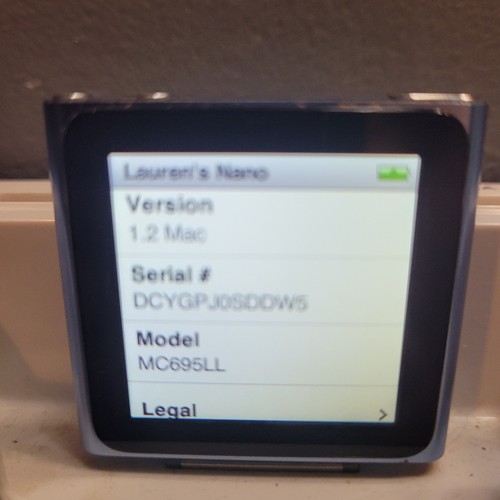 Apple ipod nano 6th - apple,