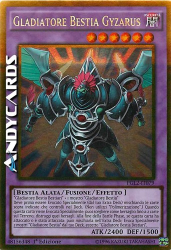 Gladiatore bestia gyzarus - gladiatore, •