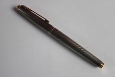 L68- PENNA STILOGRAFICA-PARKER 95797-FOUNTAIN PEN-ARGENTO STERLING NIB 14 K