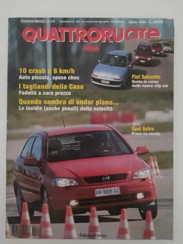 Rivista quattroruote 510 - rivista, n