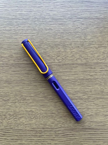 Lamy safari viola giallo clip - safari,