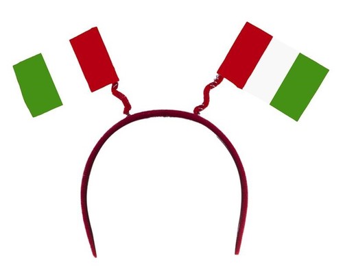 Cerchietto con bandierine - , in
