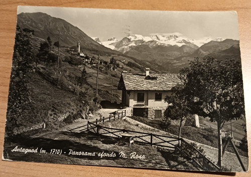 Cartolina italia valle - valle, d'