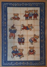 tappeto cameretta bambino 115x160 con orsacchiotti