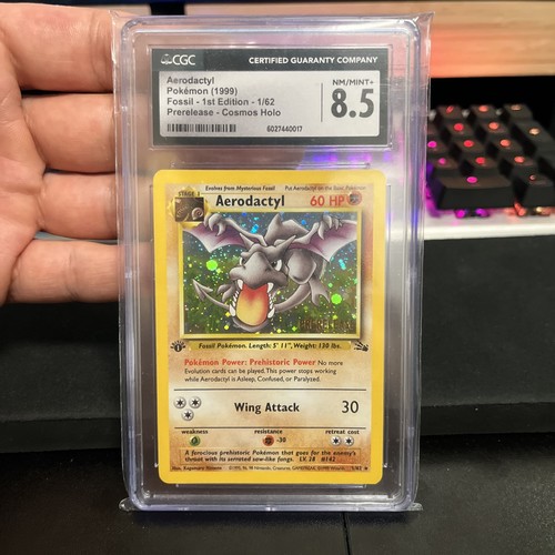 Pokemon aerodactyl fossil 1st - pokemon,