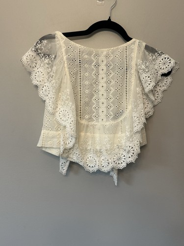 Crop top pizzo altar d - crop,