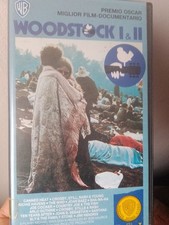 vhs originale Woodstock 1 e 2