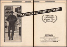 TAXI DRIVER - Pubblicità commerciale originale 1976 / poster_ Martin Scorsese_Robert De Niro