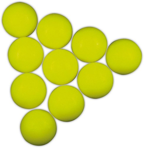 Set palline gialle calcio - set,