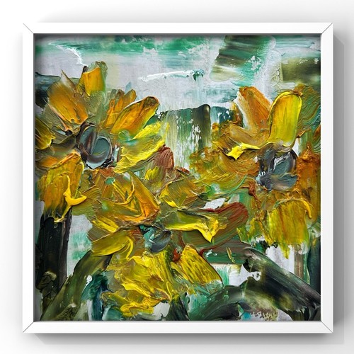 Paesaggio girasole bordeaux