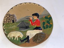 VICENZO FARCI ASSEMINI PIATTO SARDO DECORATIVO LAUNEDDAS SARDINIA SARDEGNA