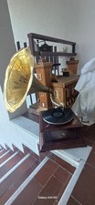 REPLICA GRAMMOFONO A TROMBA LA VOCE DEL PADRONE HIS MASTER'S VOICE GRAMOPHONE