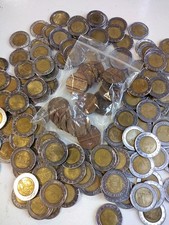 REPUBBLICA ITALIANA,150 MONETE DA' 500 LIRE BIMETALLICHE,PIU' 25 GETTONI,KG 1,2