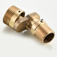 Rubinetto doccia in rame regolabile in ottone con rotazione uscita flessibile 36