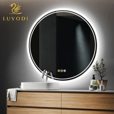 Specchio bagno rotondo con