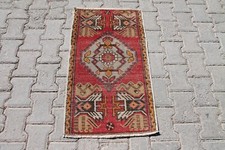 Oushak turco vintage fatto a