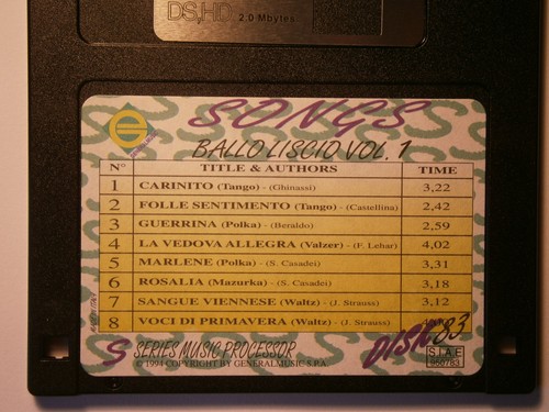 Keyboardsongs disk per gem - per,