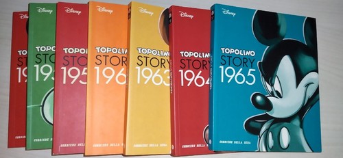 Lotto fumetti topolino story - topolino, 7