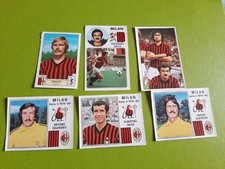 MILAN LOTTO DI 6 FIGURINE