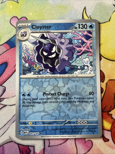 Pokémon tcg cloyster scarlet - pokémon,