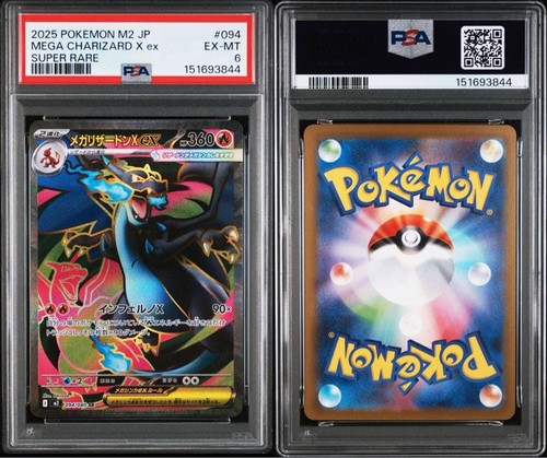 Carta pokemon psa6 mega - carta,