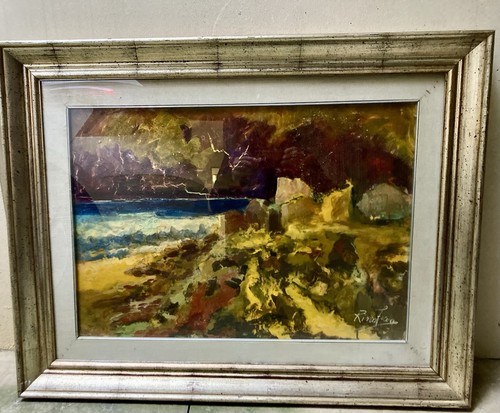 Quadro pittura encausto - , ad