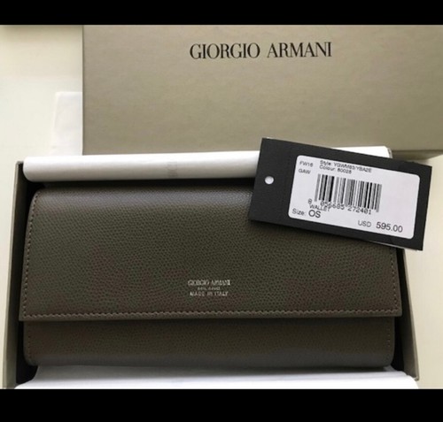 Giorgio armani leather long - armani,