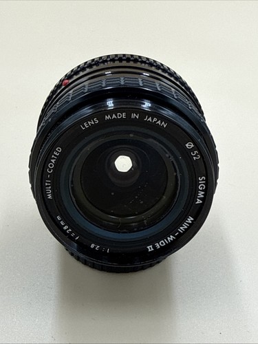 Sigma mini wide f2 8 - sigma, f2.8