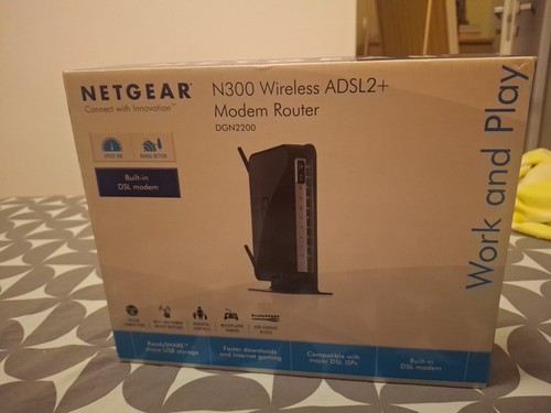 Modem router netgear dgn2200 - modem,