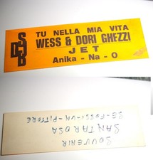 sticker jukebox - WESS e DORI