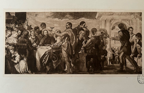 Stampa antica matrimonio - , a