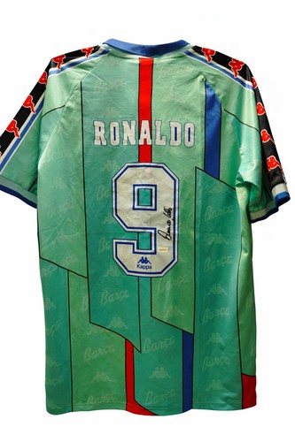Maglia ronaldo nazario firmata - maglia,