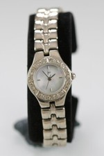 Jaz Orologio Donna Argento Acciaio Inox Bianco Strass Wr Batteria Mop Quarzo