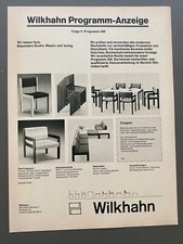 Wilkhahn Bad Münder programma mobili annuncio 1975 vintage pubblicità pubblicità