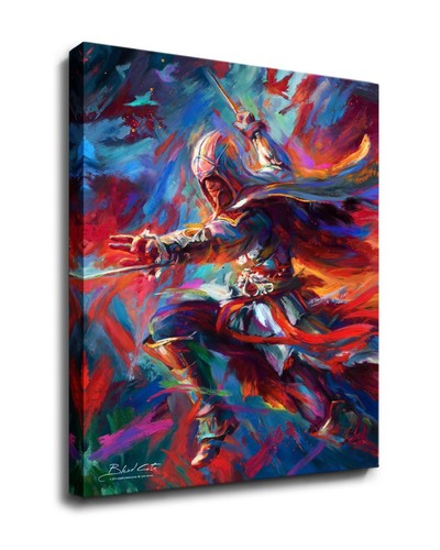 Stampe tela assassin - su, assassin's