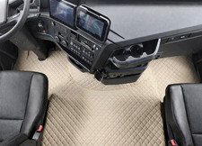 Tapis de sol LKW en cuir pour