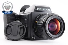 **QUASI NUOVO** Pentax 645 fotocamera pellicola + SMC A 55 mm f/2.8 + 120 pellicola posteriore da JPN