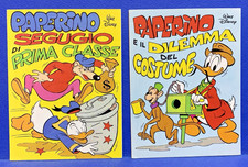 PAPERINO mini albi fisarmonica SERIE COMPLETA  5 PAVESI 1977 Topolino EDICOLA