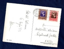 CARTOLINA DEL 1953 DAL