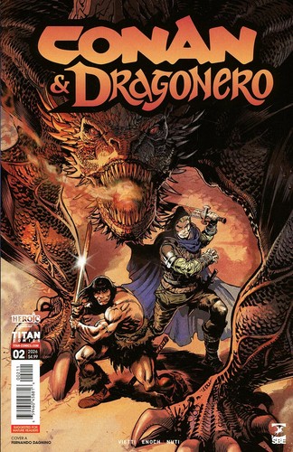Conan and dragonero vf nm - #2a, vf/nm