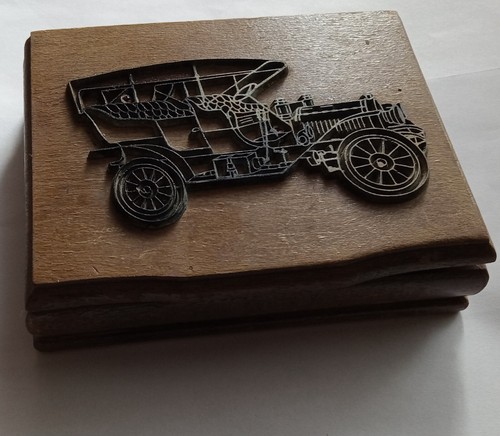 Scatola legno vintage da - scatola,