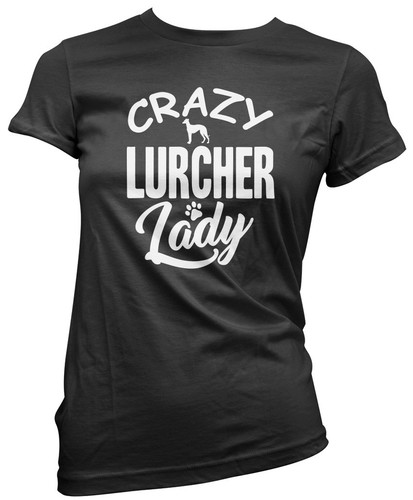 Crazy lurcher lady - lurcher,