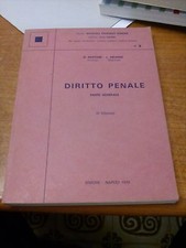 LIBRO DIRITTO PENALE PARTE