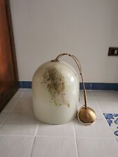 Lampadario e lumetto in vetro di Murano